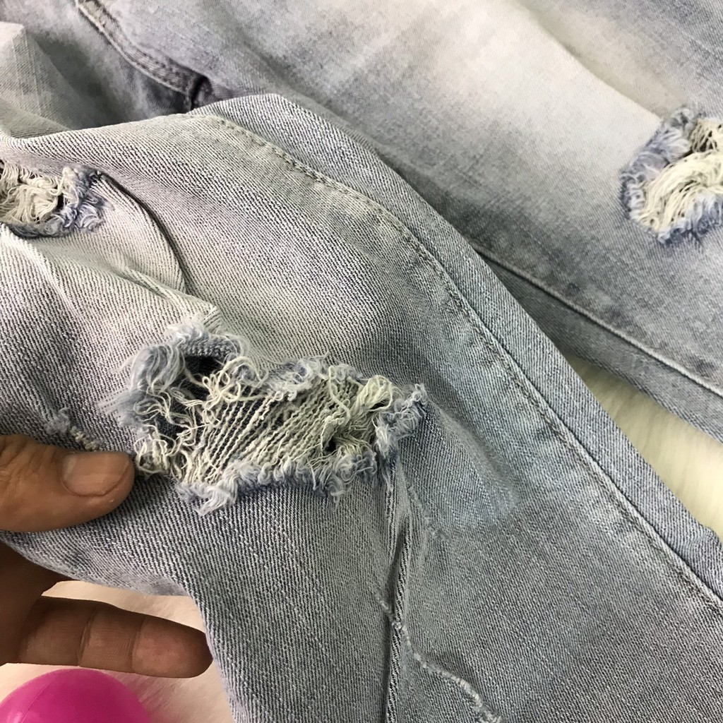 Quần Jean Nam rách Co Giãn | BigBuy360 - bigbuy360.vn