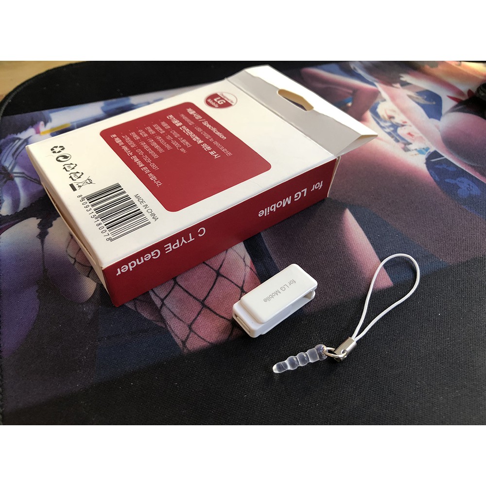 Đầu chuyển Type-C to Micro USB chính hãng LG