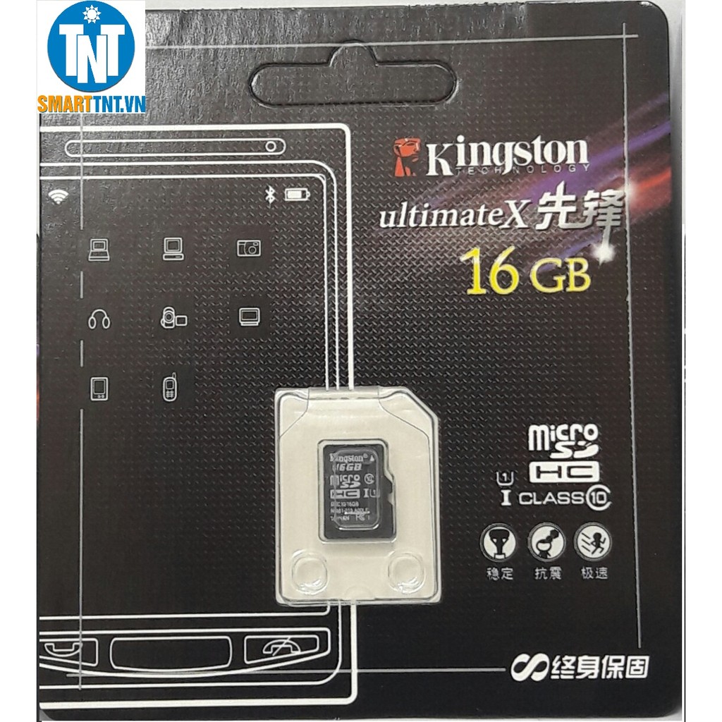 Thẻ nhớ 16G Kingston UltimateX class 10 chính hãng