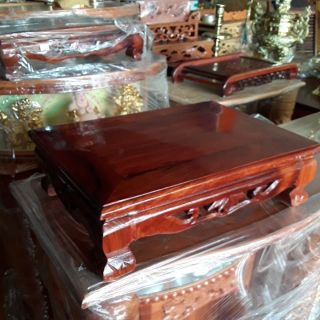 Đế kê khung ảnh thờ gỗ hương