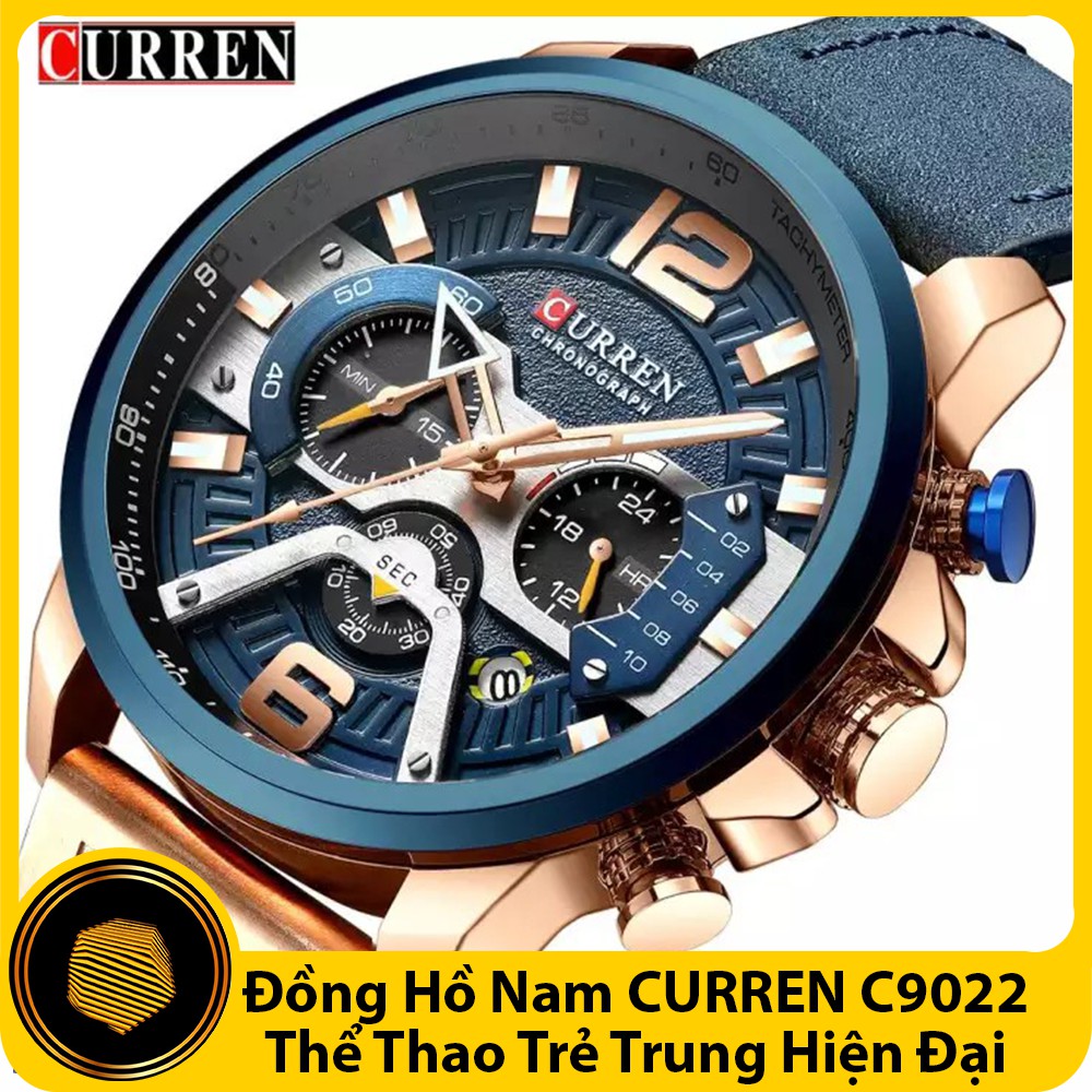 Đồng Hồ Nam Curren C9022 Phong Cách Thể Thao Cực Trẻ Trung Và Hiện Đại