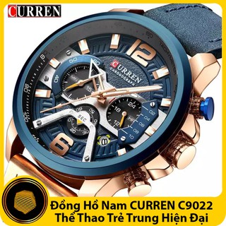 Đồng Hồ Nam Curren C9022 Phong Cách Thể Thao Cực Trẻ Trung Và Hiện Đại