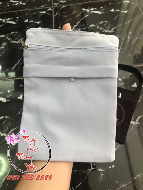 Túi vải đeo chéo đi chùa 19x15cm (có sẵn hàng )