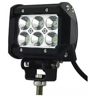 ĐÈN LED TRỢ SÁNG C6 VUÔNG 2 TẦNG 6 BÓNG GẮN CHO XE MÁY