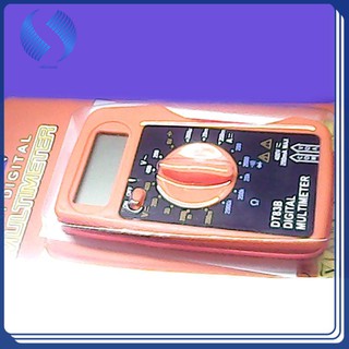 Portable Digital Multimeter Mini Pocket Ammeter Voltmeter Current Voltage Ohm Meter Battery Test