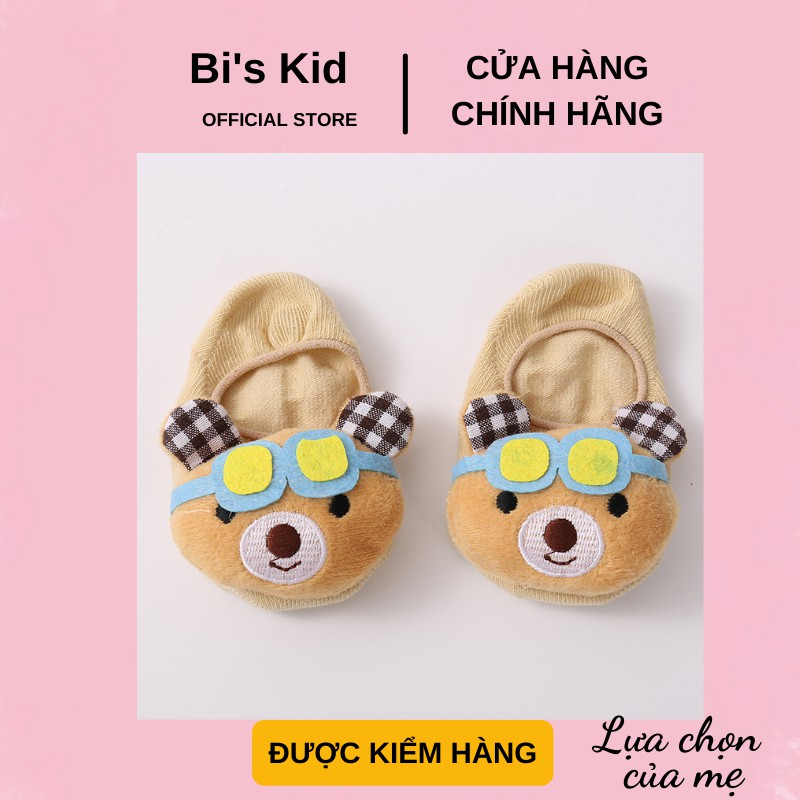 Tất cho bé 📌FREESHIP📌 tất thú cho bé chất liệu bông siêu mềm có đế chống trượt | 2 size | | Phân trai gái |