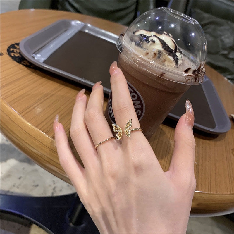 Nhẫn Đeo Tay Hình Bướm Thời Trang Dành Cho Nữ