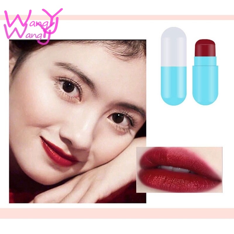 [Hàng mới về] Bộ 5 son môi dạng thạch lâu trôi thiết kế viên nang dễ thương | BigBuy360 - bigbuy360.vn