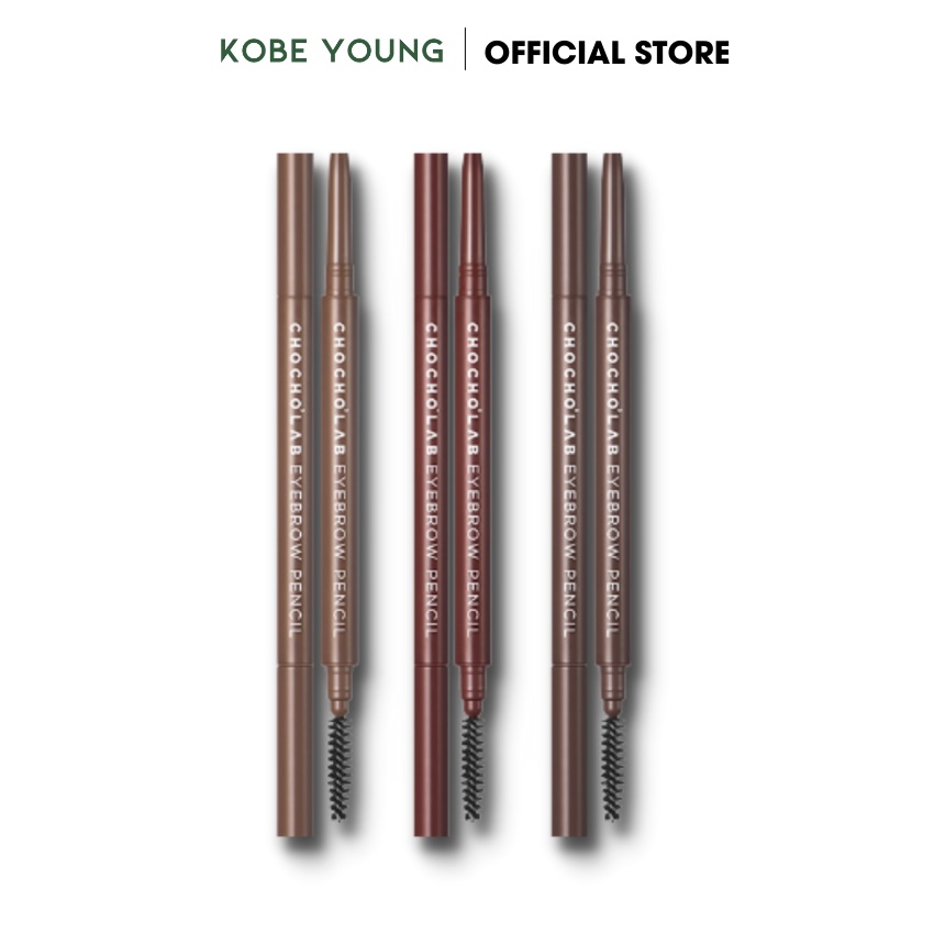 Chì Kẻ Chân Mày Lên Màu Chuẩn Đầu Chì Thon Gọn Chochoslab Eyebrow Pencil - KOBE YOUNG