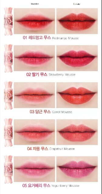 Son kem The Saem Saemmul Mousse Candy Tint