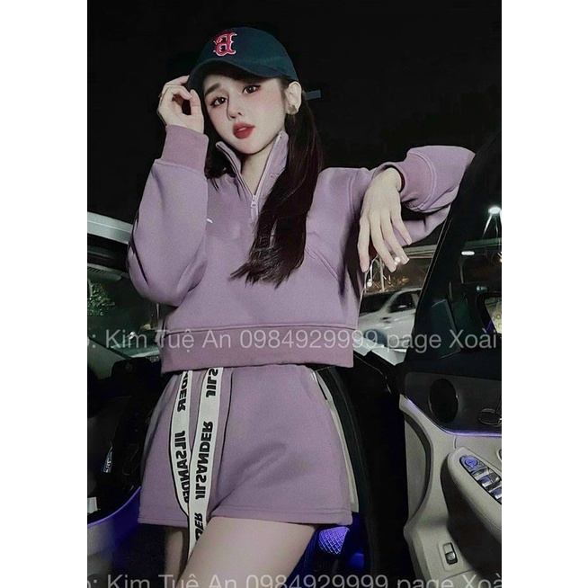 (Mẫu Mới) Sét Nỉ Thiết Kế Kiểu Mới Cho Chị Em Cực HOT UP hhp