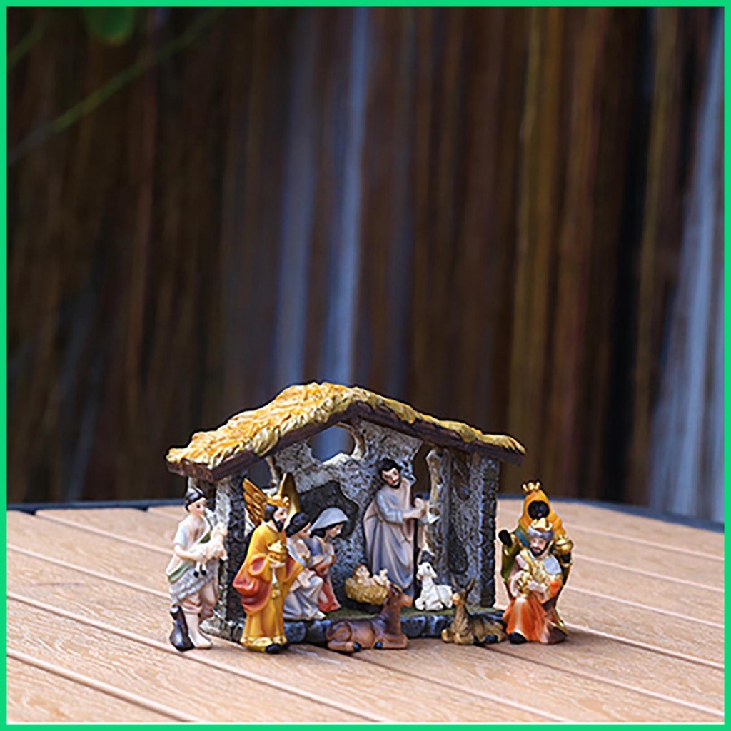 Mô Hình Tượng Chúa Jesus Bằng Resin Tự Nhiên Dùng Trang Trí Giáng Sinh