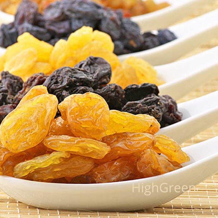 Nho Khô Raisins 3 Màu Không Hạt (Hàng Nhập Khẩu Chile) - 500g Siêu thực phẩm