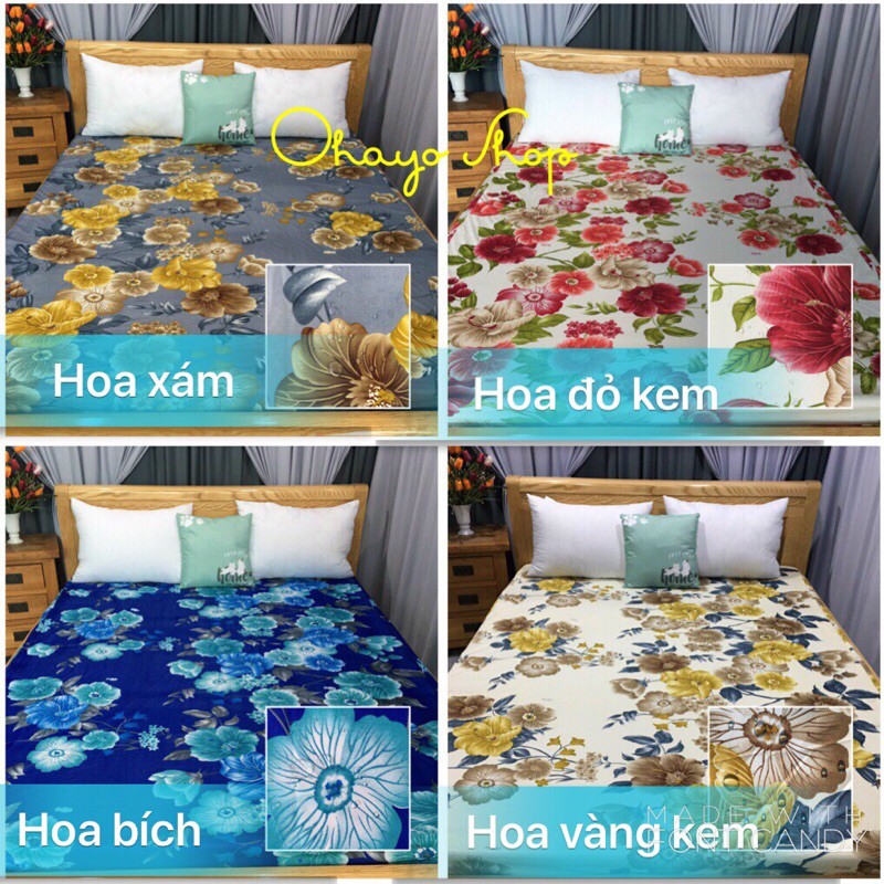 Ga chống thấm❤️FREESHIP❤️drap chống thấm cotton thun phủ nano