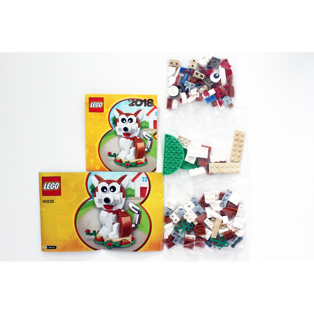 LEGO 40235 Bộ Lắp Ráp Chó Mậu Tuất