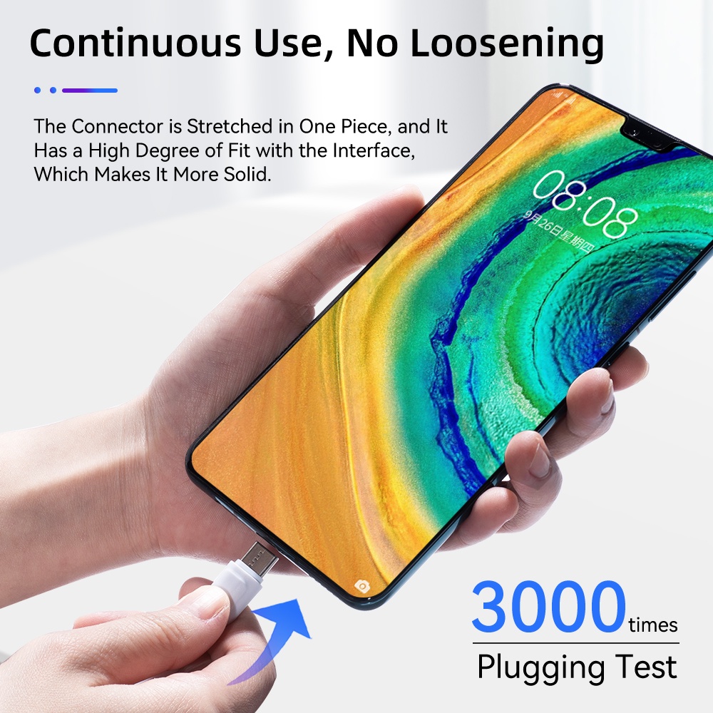 Dây cáp sạc nhanh DLLENCASE A303 USB type C 6A 120W dành cho Huawei Mate 40 50 Xiaomi 12 One Plus 10 Pro