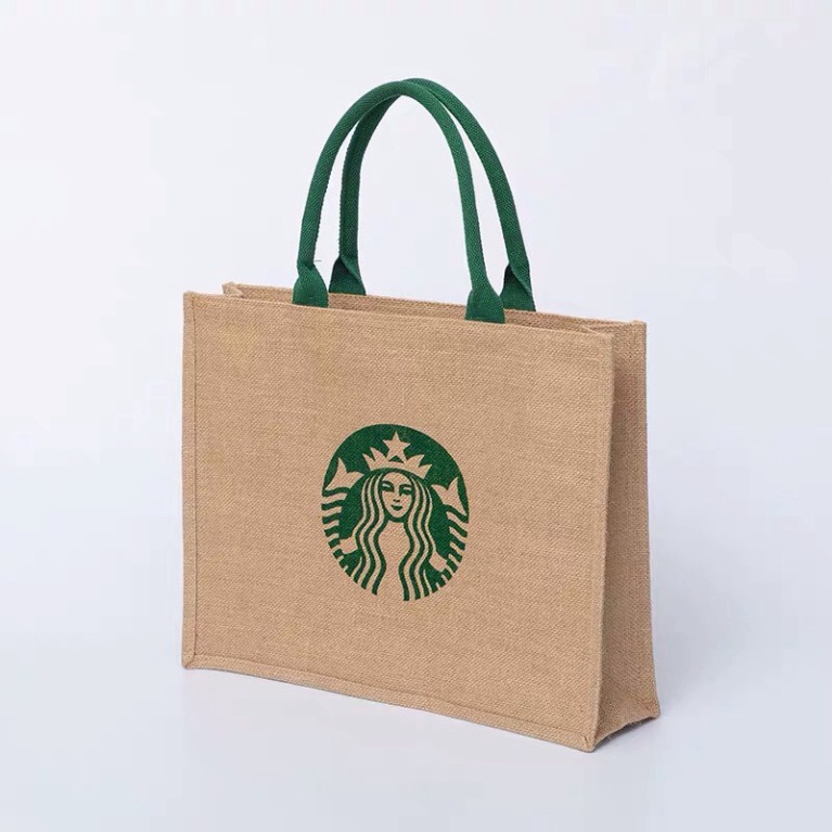 Túi Cói Đi Biển Đi Chơi STARBUC Phòng cách Hàn Quốc Tiện Lợi Sang Chảnh🍒FREESHIP🍒Túi Cói Du Lịch