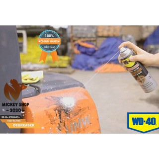 [KHUYÊN DÙNG] Chất Tẩy Nhờn Dầu Mỡ Mạnh mẽ WD-40 Machine & Engine Degrease 450ml