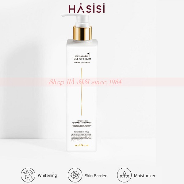 Sữa Tắm Trắng Da MEDIFFERENT - In Shower Tone-Up Cream Whitening Diamond 300ml