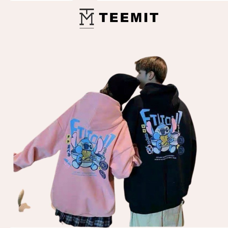 Áo Khoác Hoodie UNISEX TEEMIT Nỉ Ngoại Ftitch! KNN65