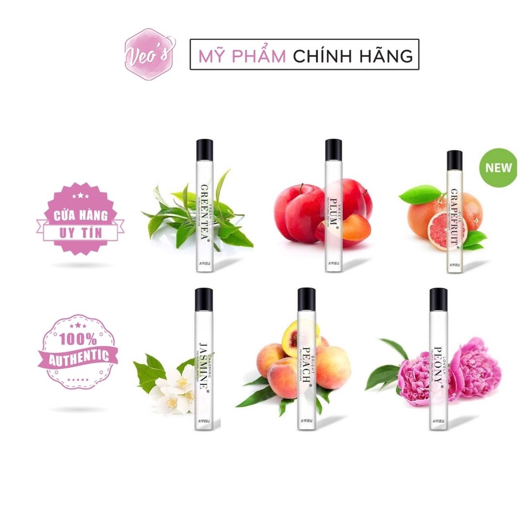 Nước Hoa Lăn Apieu My Handy Roll On Perfume