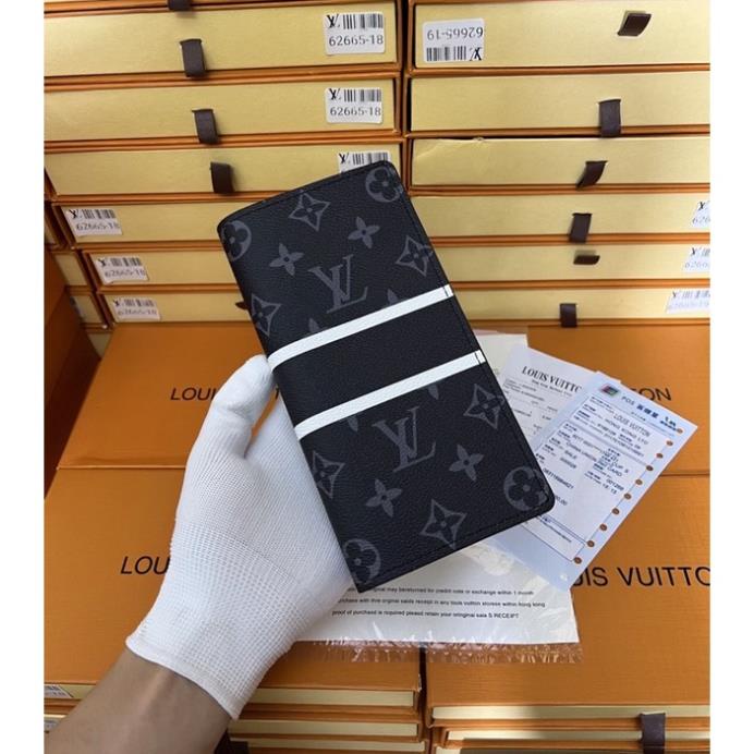 Ví Da Nam LV Full Box Cho Nam - Ví Dài LV Có Hộp Cho Nam