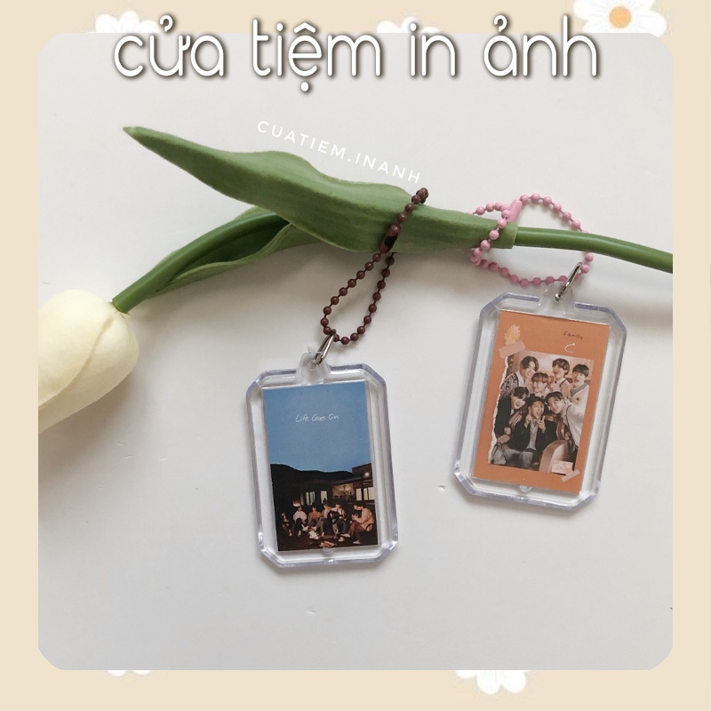 In Theo Yêu Cầu - Móc Khóa Mica