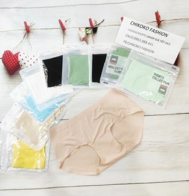 (1 QUẦN 1 TÚI ZIP) QUẦN LÓT ĐÚC LẠNH XUẤT NHẬT KHÁNG KHUẨN MỀM ÊM