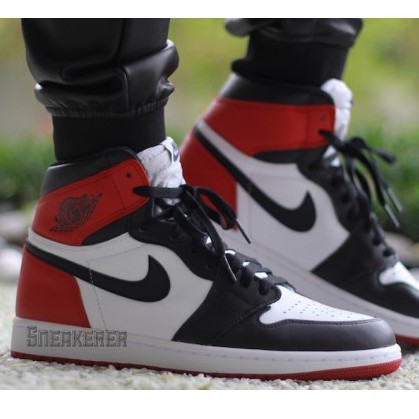 [TẶNG HỘP-FREESHIP] Giày Nike air Jordan 1 Retro Đỏ Đen Trắng Giày Nam Nữ Giày Cổ Cao Nam Nữ