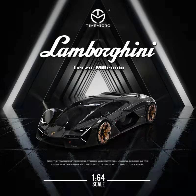 MÔ HÌNH 1:64 TIME MICRO x BBURAGO - LAMBORGHINI TERZO MILLENIO