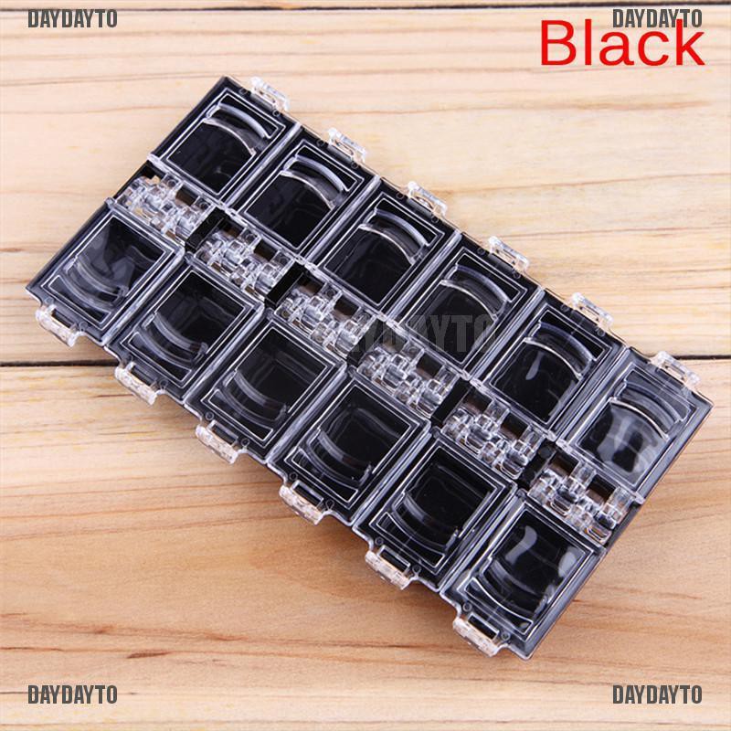 Hộp nhựa đựng sắp xếp trang sức 12 ngăn tiện dụng