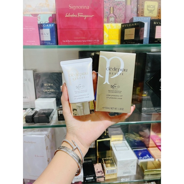 Kem Chống Nắng Cle De Peau UV Protection Cream Tinted SPF 50+ PA++++ 50ml