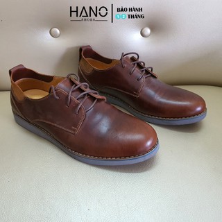 HANO - Giày đốc nam da thật cao cấp đế siêu nhẹ phong cách