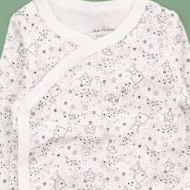 Body chip dài tay cotton mềm mại màu sắc nhẹ nhàng dễ mặc thời trang trẻ em COLORISTA