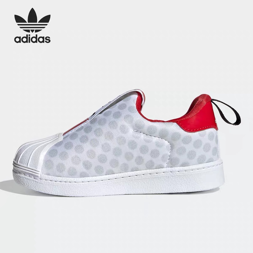 DISNEY 54*hàng Có Sẵn*Giày Thể Thao Adidas SUPERSTAR 360 Dành Cho Trẻ Em