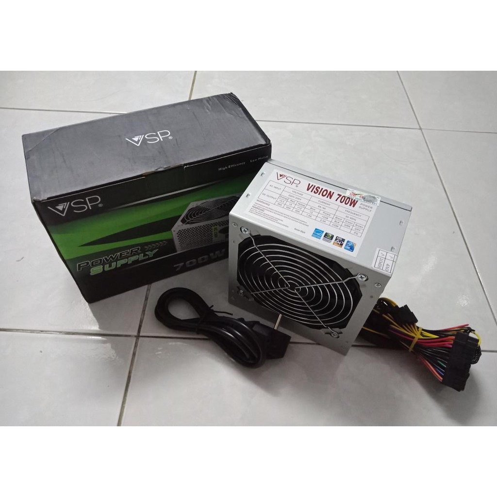 Nguồn Vision VSP 700w Fan 12Cm Chính Hãng