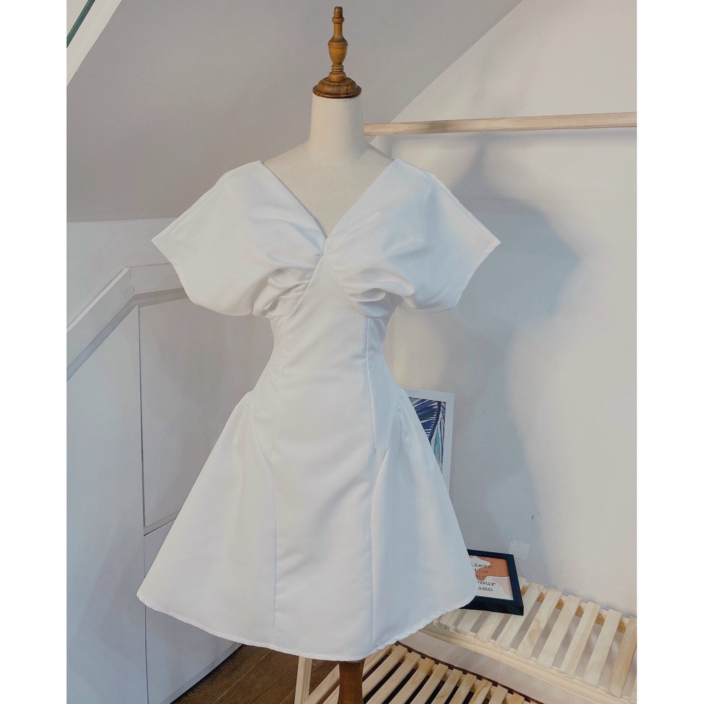 Đầm dự tiệc, dạo phố tay cánh dơi sang chãnh - inna Dress