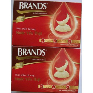 Combo 2 hộp nước yến Brand's 70g 12 hũ  - PP Bởi Sâm Yến 3A