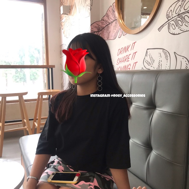 ROSY - KHUYÊN TAI TRÒN 3 TẦNG THẢ DÀI