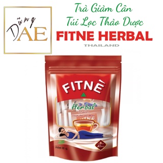 Trà giảm cân túi lọc thảo dược fitne herbal thái lan - bịch 40 gói