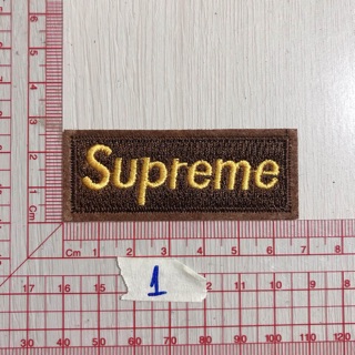 Sticker hình ủi logo supreme kiểu