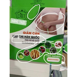 Giảm Cân Linh Chi Hàn Quốc (ltrình dùng thử 15 ngày giảm 3-5kg )