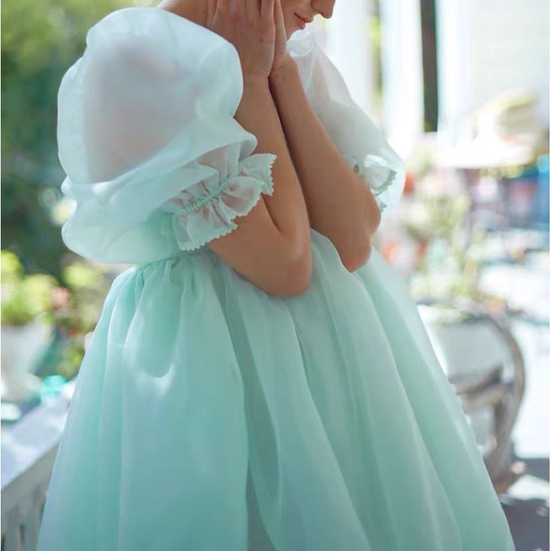 234 (Có ảnh thật)Đầm babydoll xoè tầng dáng dài BRIE CLOTHING | BigBuy360 - bigbuy360.vn