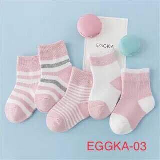 Set 5 đôi tất trẻ em (0-1 tuổi)