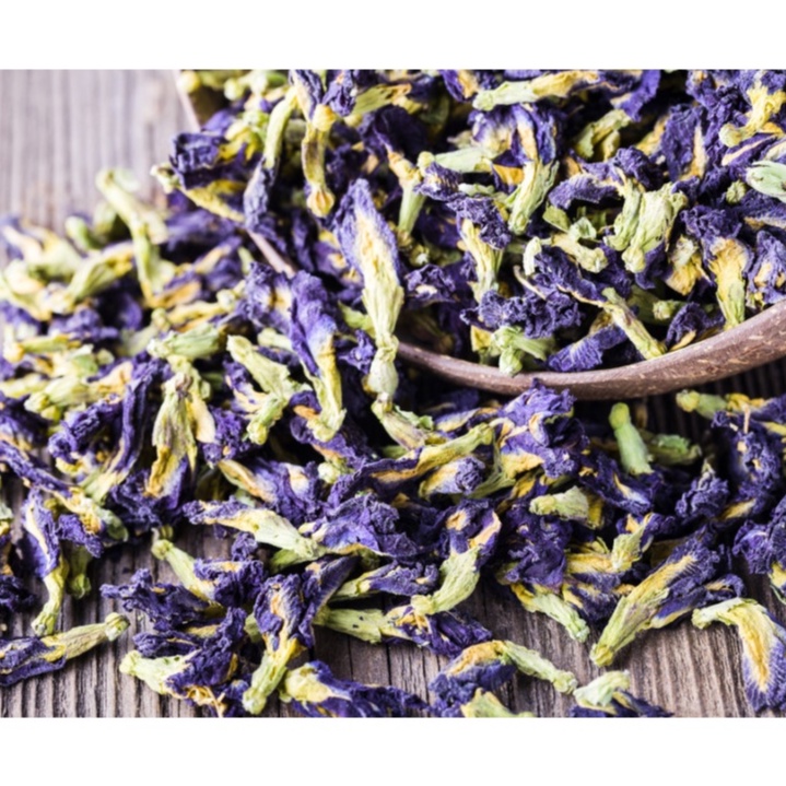 Hoa đậu biếc sấy khô làm màu thực phẩm 50g