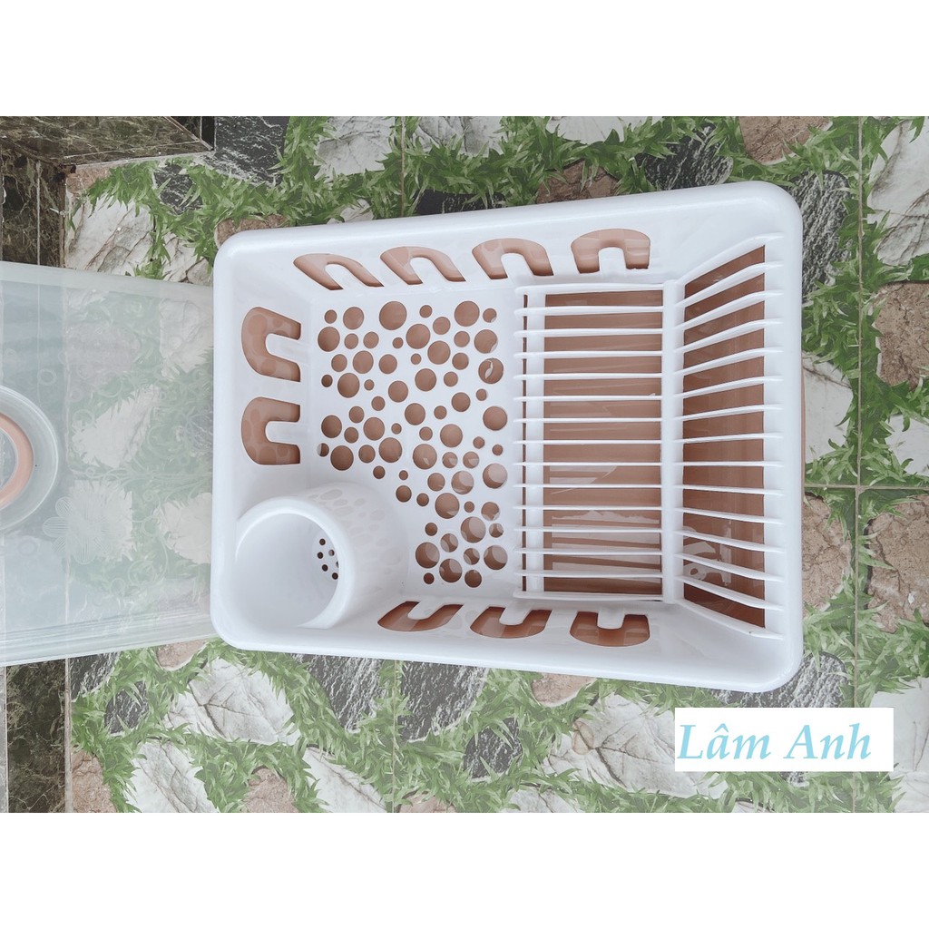 Khay Úp Chén Bát Có Nắp Đậy Gọn Nhẹ Vệ Sinh An Toàn | BigBuy360 - bigbuy360.vn