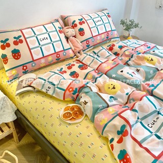  [SALE SHOCK] Chăn ga cotton 100% set 4 món