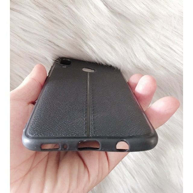 Ốp lưng Samsung Galaxy A20 / A30 - Ốp dẻo đen bo viền mặt trước chống bám vân tay và mồ hôi