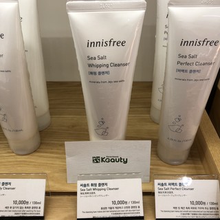 Sữa rửa mặt từ 30% muối biển Innisfree Sea Salt Whipping Cleanser