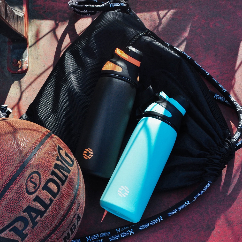 FJbottle Bình Nước Thể Thao 1000ml/800ml/600ml Có Nắp Nam Chm Bình Giữ Nhiệt Thép Khng Gỉ